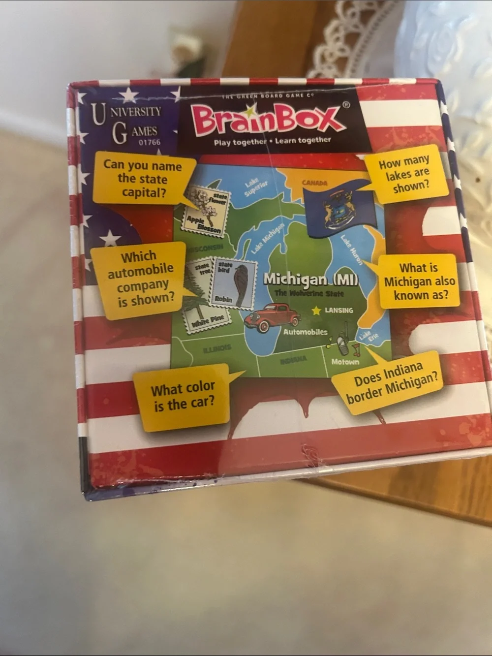 The USA Trivia Game - Red Edition